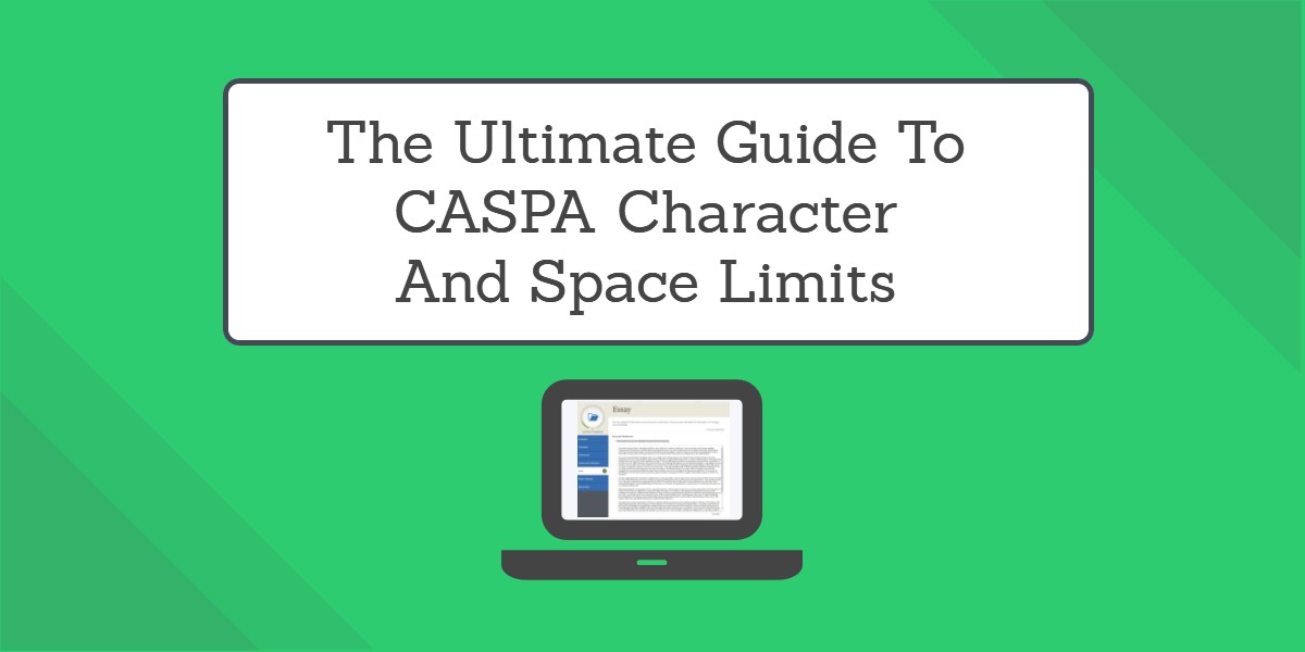 caspa personal statement character limit with or without spaces